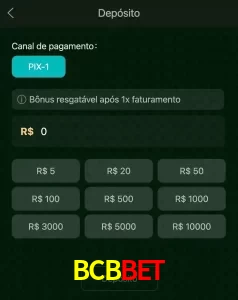 deposits BCBBET